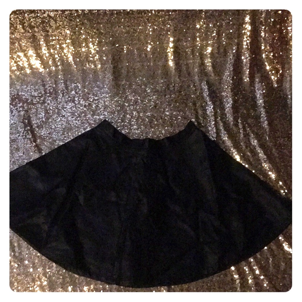 Leather (fake) skirt